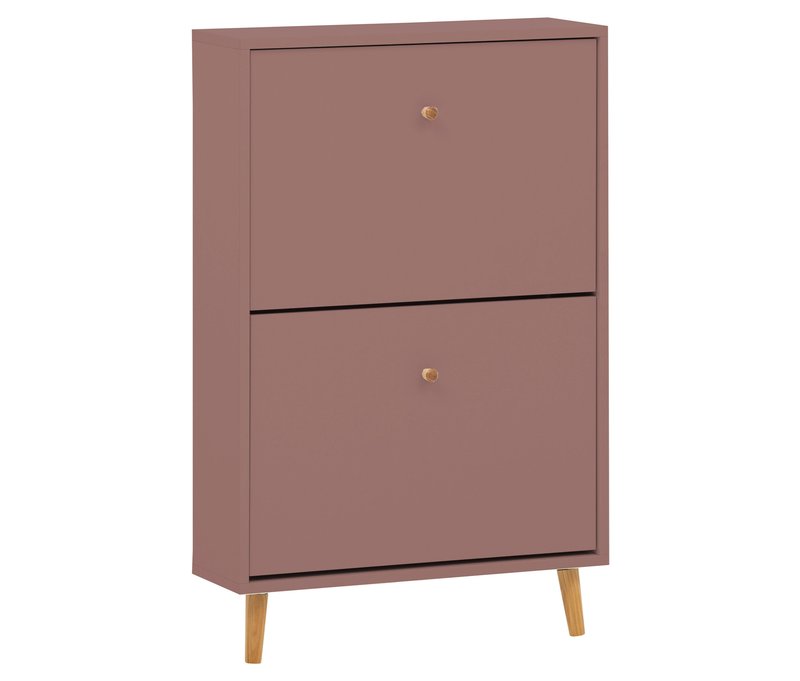 Tchibo - Schuhkipper »Bjarne« - 59,8x19,5x92,2cm - braun - Holz / Eichenholz / Metall