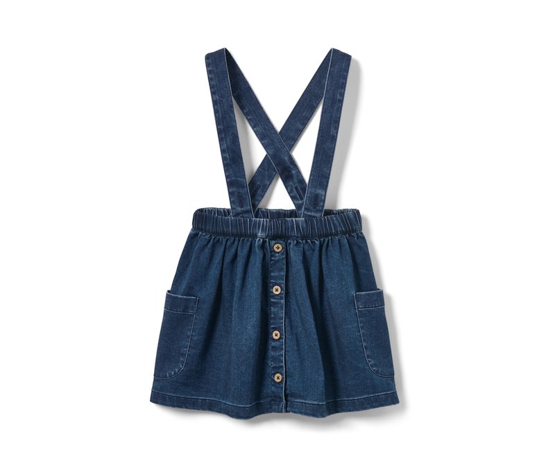 Tchibo - Kleinkind-Denimrock - Gr. 110/116 - dunkelblau