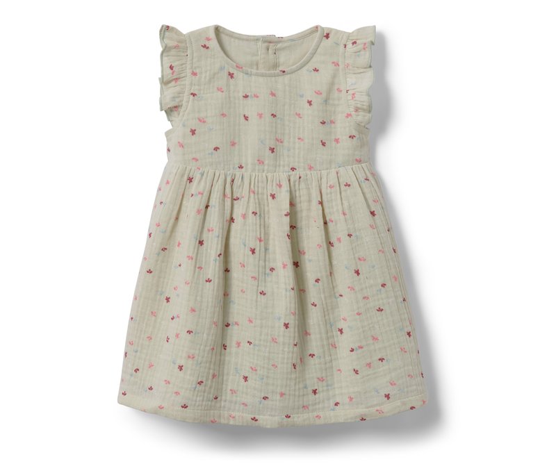 Tchibo - Baby-Webkleid - Gr. 86/92 - mehrfarbig