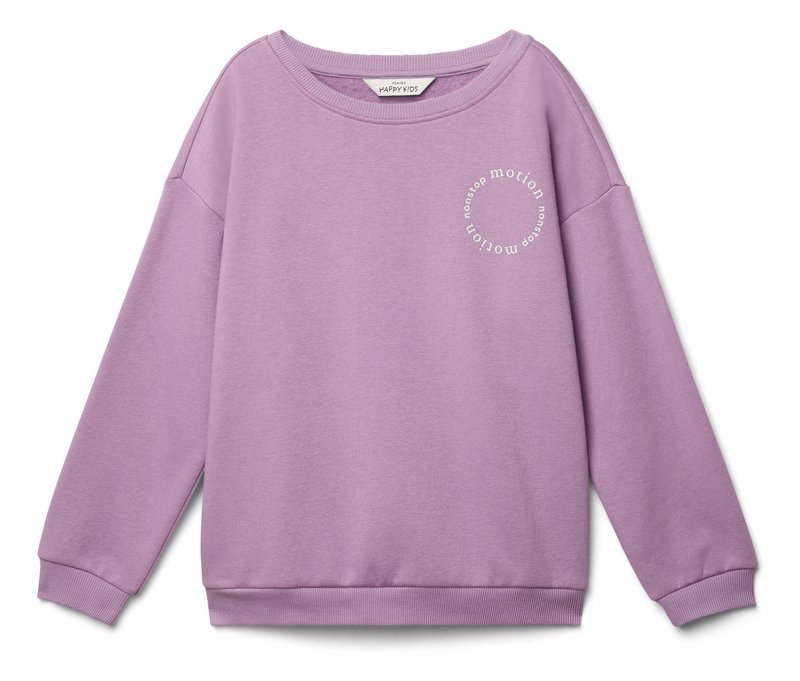 Tchibo - Kinder-Sweatshirt mit angerauter Innenseite - Gr. 170/176 - hellgrau