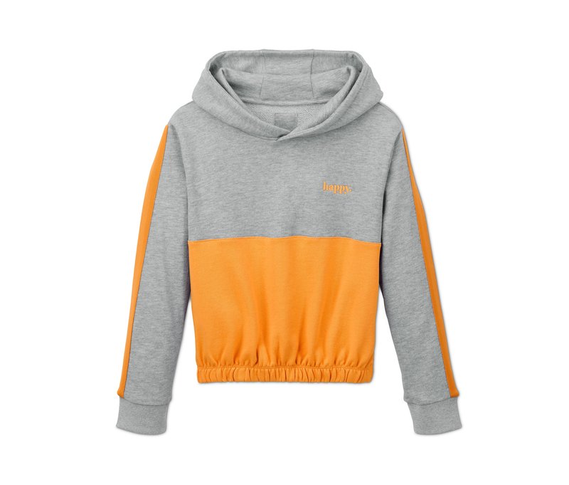 Tchibo - Cropped-Hoodie - Gr. 158/164 - gelb