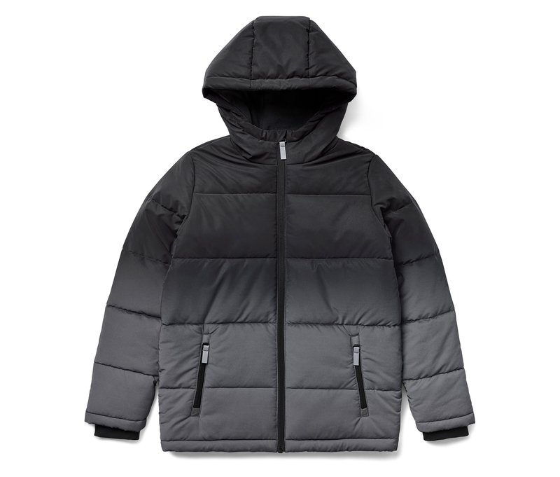 Tchibo - Kinder-Steppjacke mit reflektierenden Elementen - Gr. 146/152 - schwarz