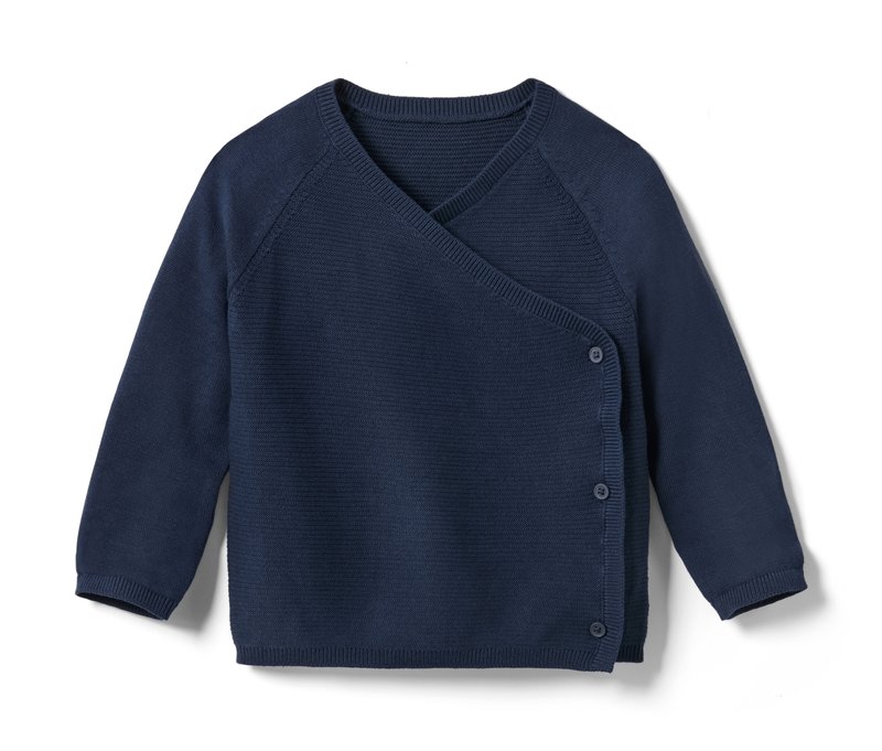 Tchibo - Baby-Strickjacke - Gr. 98/104 - dunkelblau