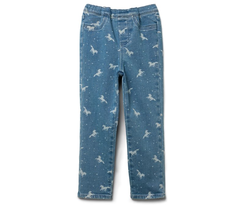 Tchibo - Kinder-Treggings - Gr. 86/92 - weiß