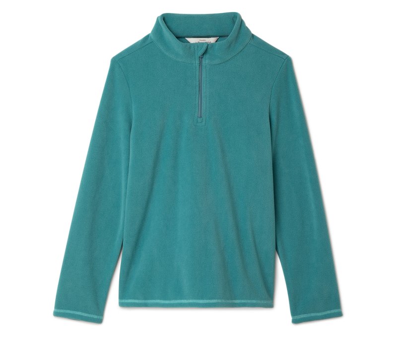 Tchibo - Kinder-Fleeceshirt - Gr. 158/164 - petrol