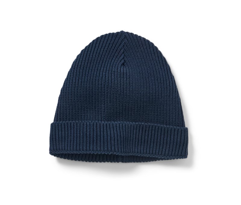 Tchibo - Kinder-Strickmütze - Gr. 49-52 - dunkelblau