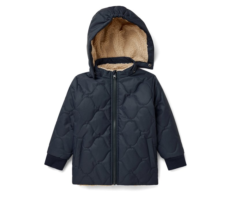 Tchibo - Kinder-Wendejacke - Gr. 98/104 - dunkelblau