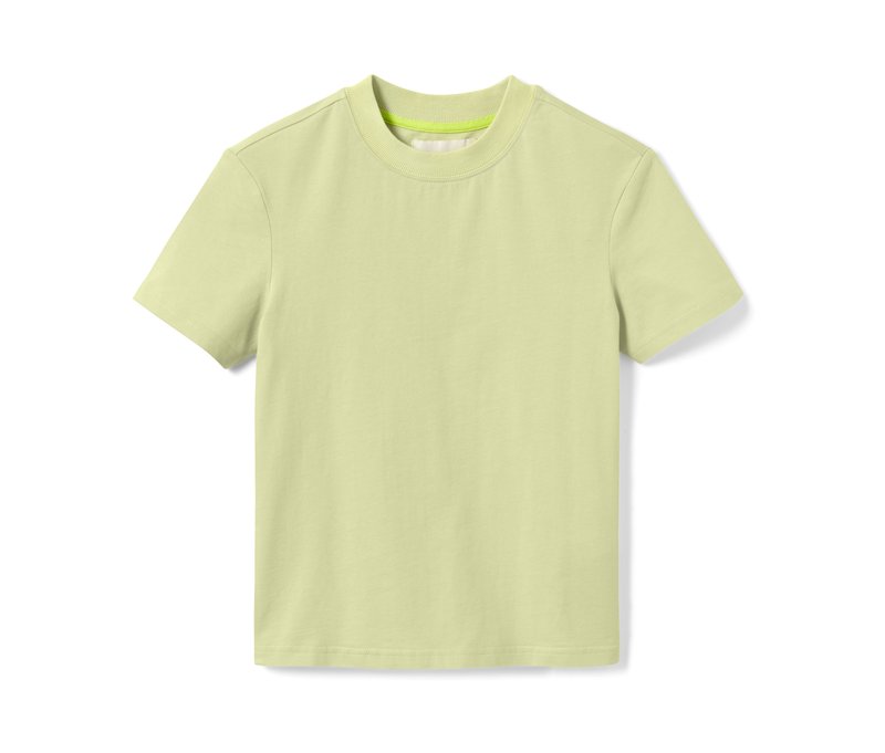 Tchibo - Kinder-Oversized-T-Shirt - Gr. 146/152 - hellgrün