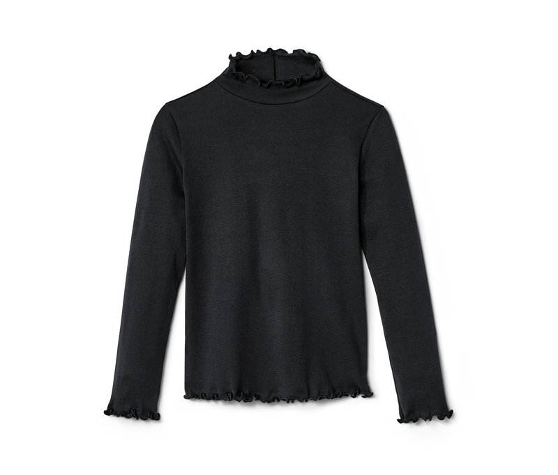 Tchibo - Kinder-Langarmshirt - Gr. 122/128 - schwarz