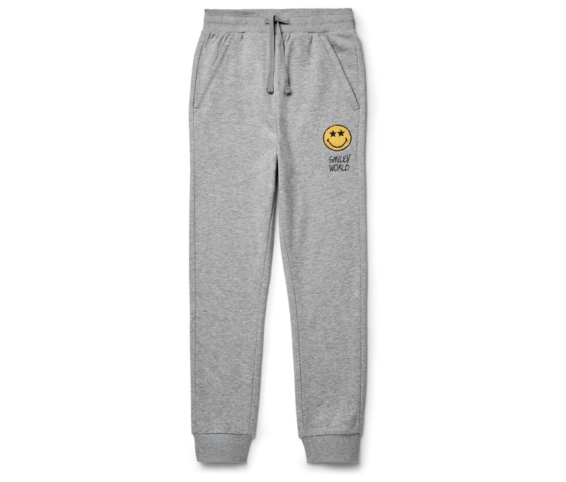 Tchibo - Kinder-Jogginghose Smileyworld® - Gr. 146/152 - schwarz/print