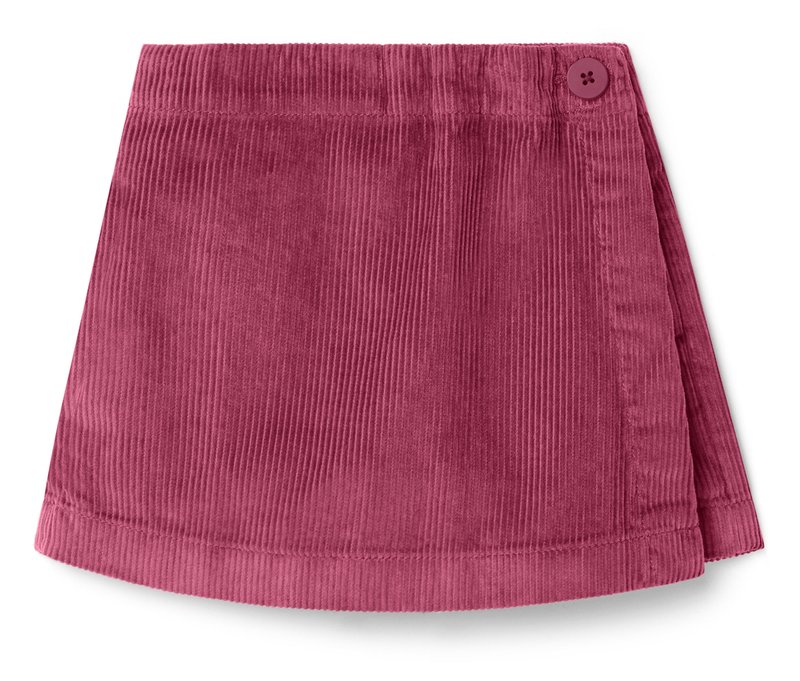 Tchibo - Kinder-Hosenrock - Gr. 98/104 - dunkelrosa