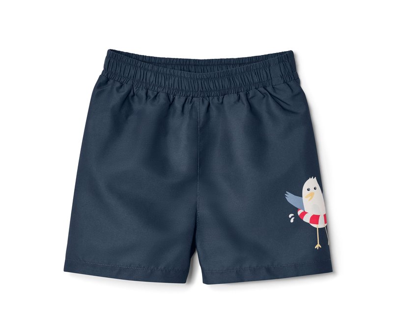 Tchibo - Kinder-Boardshorts - Gr. 122/128 - dunkelblau