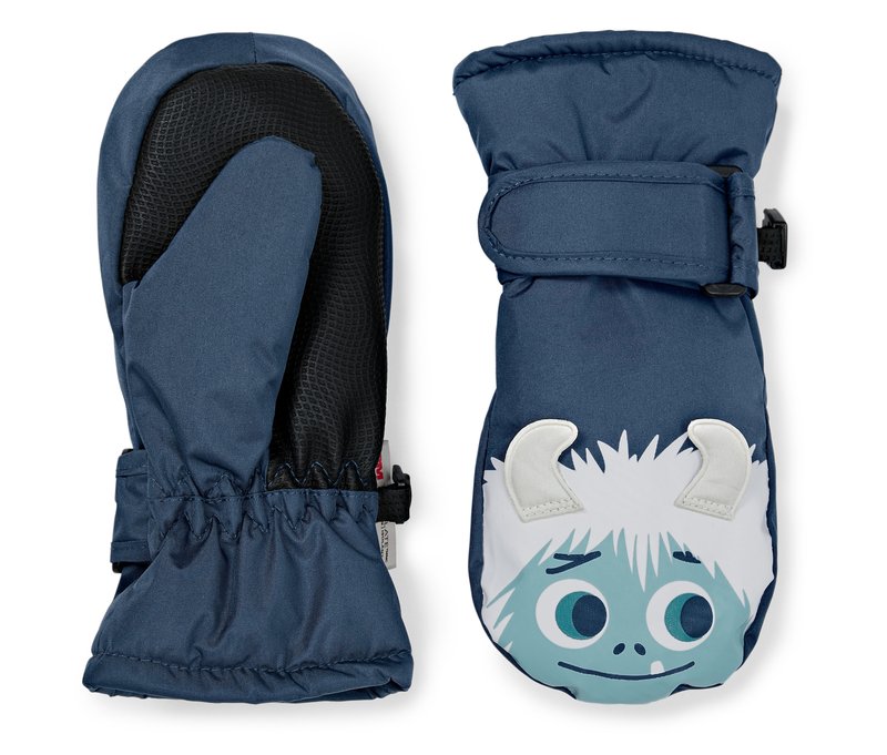 Tchibo - Kinder-Thermo-Fäustlinge - Gr. 86-104 - dunkelblau