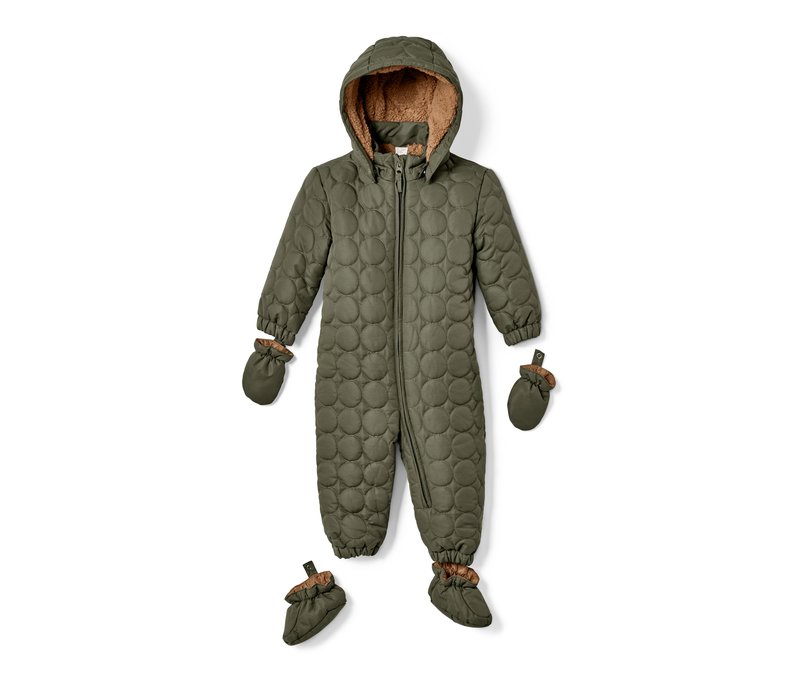 Tchibo - Baby-Winteroverall - Gr. 86/92 - hellbraun