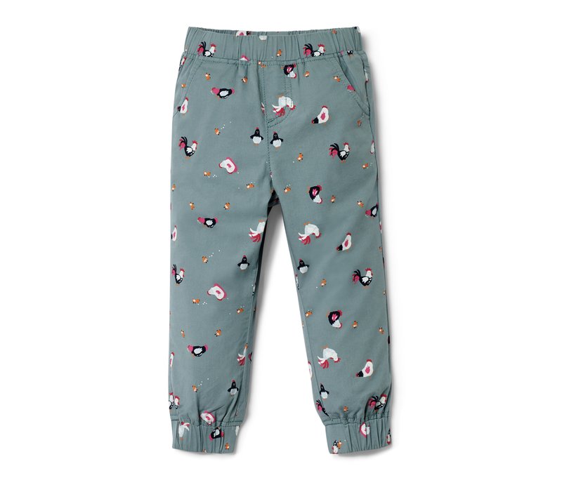 Tchibo - Kinder-Pull-on-Pants – Fit »Ella« - Gr. 122/128 - blau