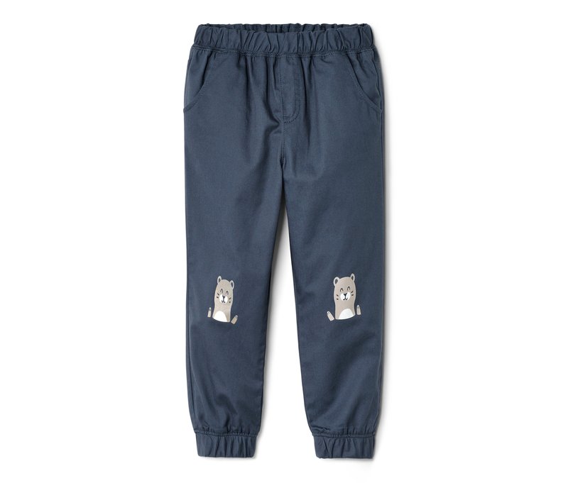 Tchibo - Kinder-Pull-on-Pants – Fit »Ella« - Gr. 62/68 - blau