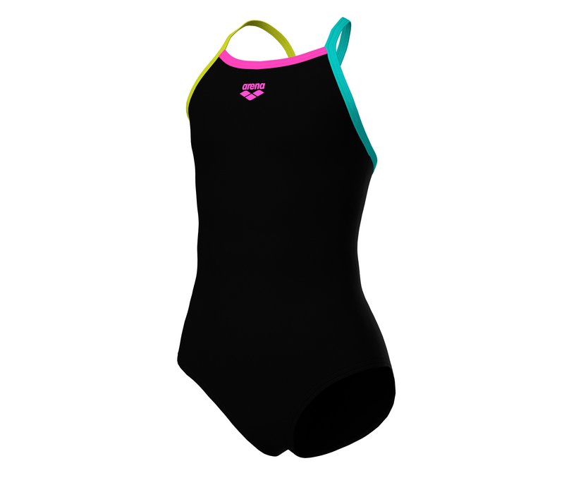 arena Feel Kinder-Badeanzug Light Drop Back Solid - Gr. 116 - schwarz