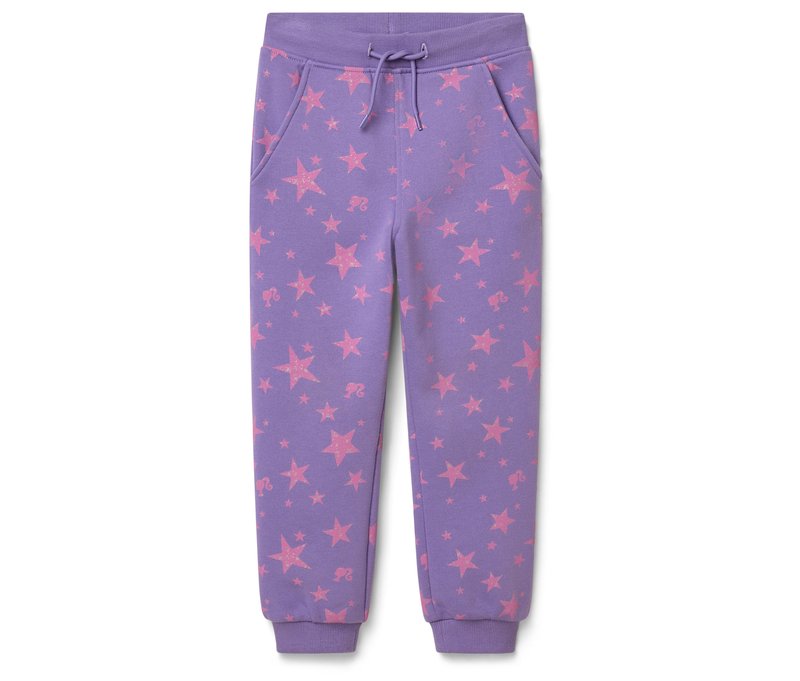 Tchibo - Kinder-Jogginghose »Barbie« - Gr. 98/104 - lila/print