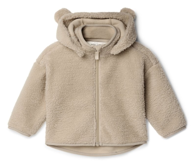 Tchibo - Baby-Teddy-Jacke - Gr. 62/68 - beige