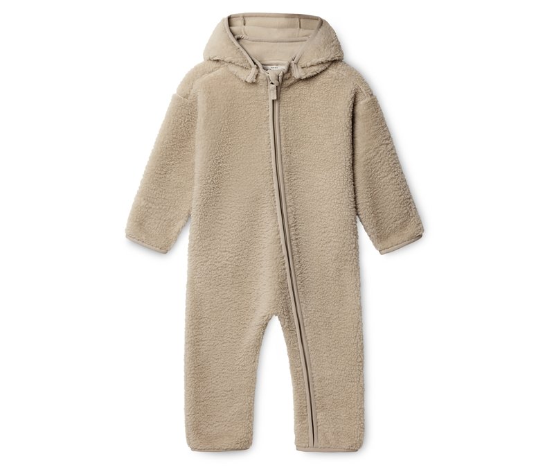 Tchibo - Baby-Teddy-Overall - Gr. 50/56 - beige