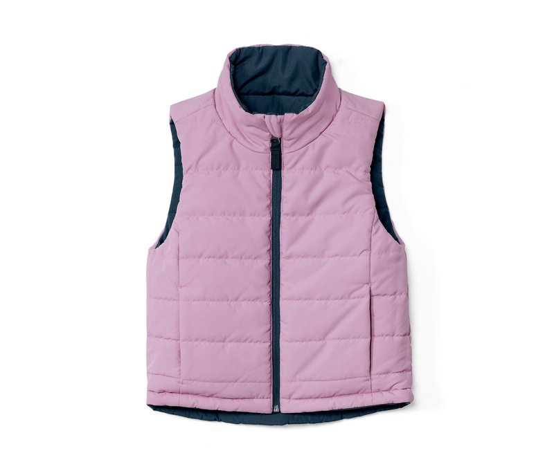Tchibo - Kinder-Wende-Steppweste - Gr. 158/164 - violett
