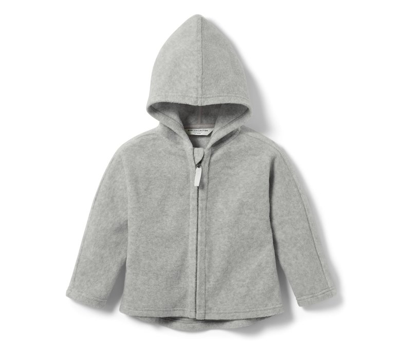 Tchibo - Kinder-Fleecejacke - Gr. 98/104 - grau