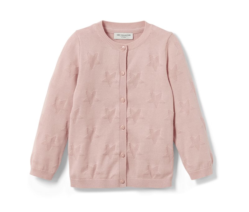 Tchibo - Kinder-Strickjacke - Gr. 62/68 - rosa