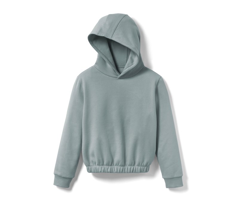 Tchibo - Kinder-Sweat-Hoodie - Gr. 134/140 - silber