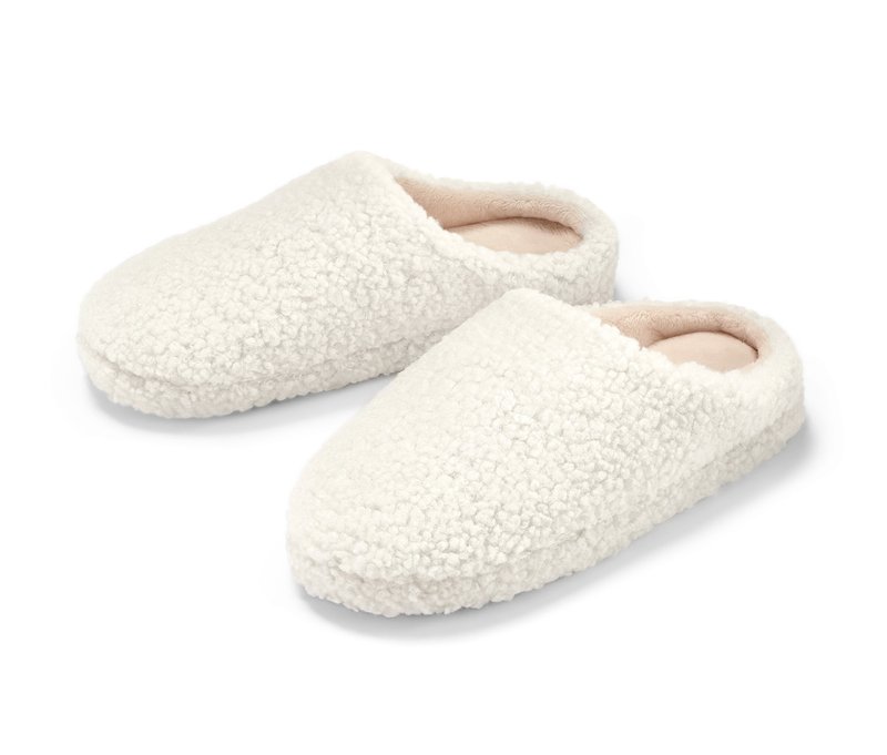 Tchibo - Hausschuhe - Gr. 32-33 - creme