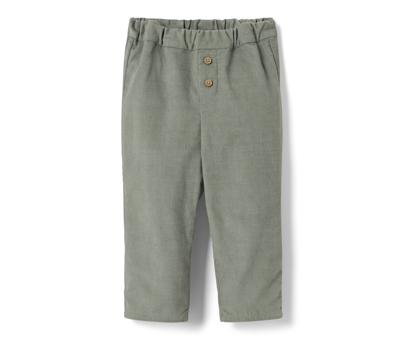 Tchibo - Kinder-Cord-Schlupfhose - Gr. 74/80 - khaki