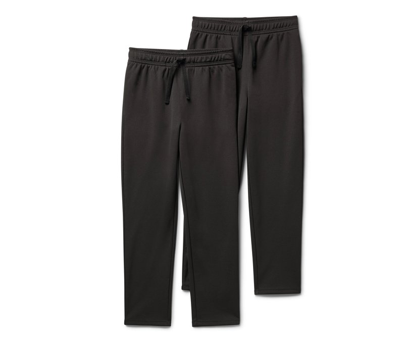 Tchibo - 2 Kinder-Sporthosen - Gr. 170/176 - schwarz