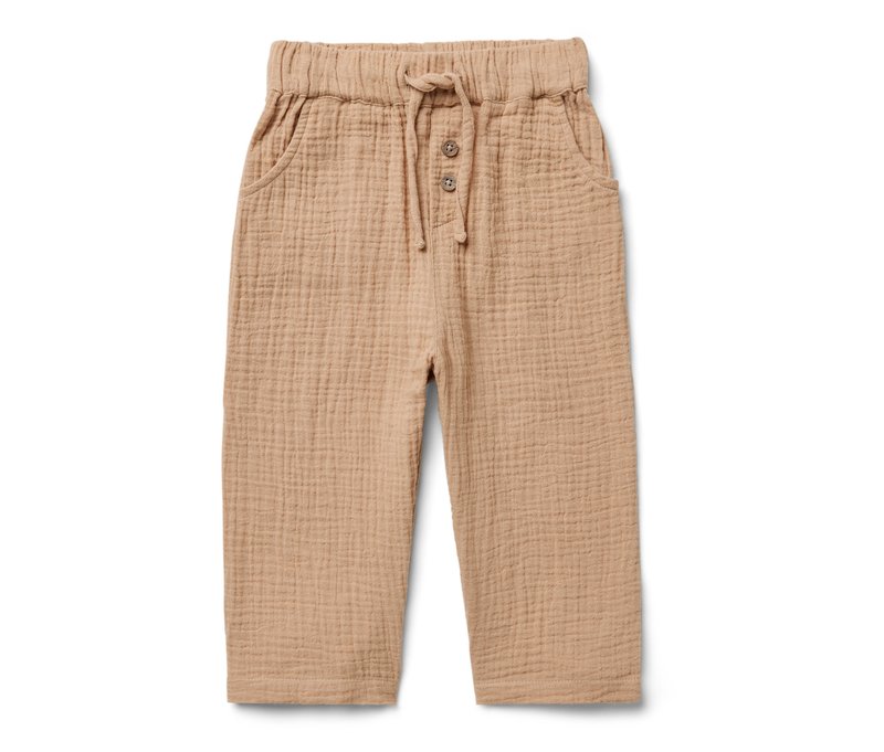 Tchibo - Kinder-Musselin-Hose - Gr. 98/104 - beige