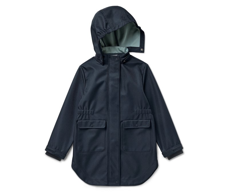 Tchibo - Kinder-Softshellmantel - Gr. 122/128 - dunkelblau