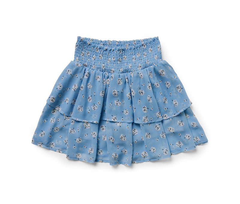 Tchibo - Kinder-Stufenrock - Gr. 170/176 - hellblau