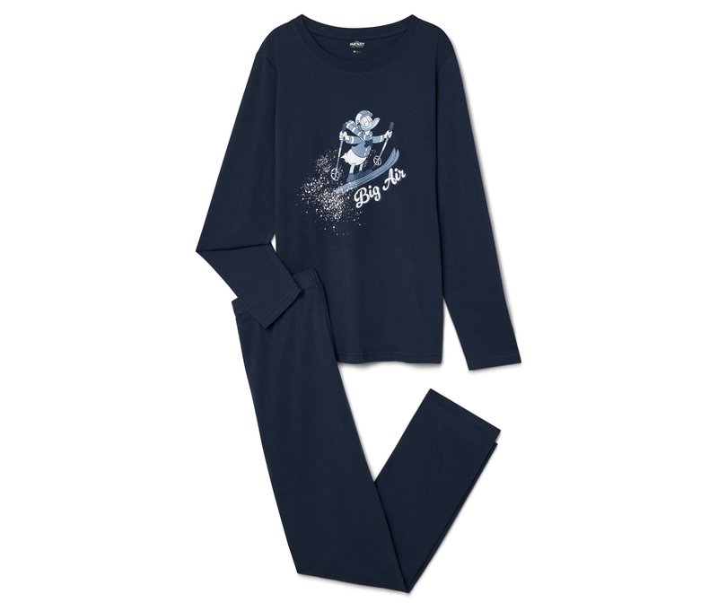 Tchibo - Kinder-Pyjama »Mickey and Friends« - Gr. 170/176 - dunkelblau