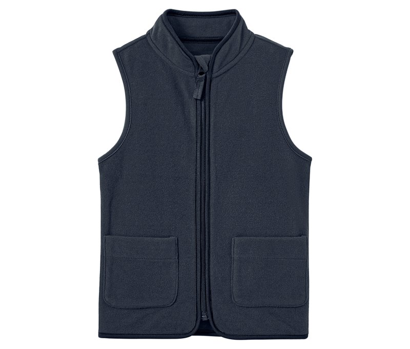 Tchibo - Kinder-Fleeceweste - Gr. 98/104 - dunkelblau