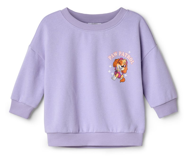 Tchibo - Kinder-Sweatshirt »Paw Patrol« - Gr. 122/128 - lila/print