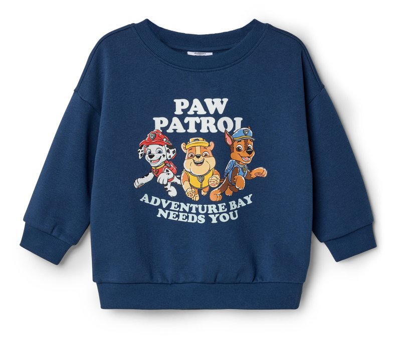 Tchibo - Kinder-Sweatshirt »Paw Patrol« - Gr. 110/116 - dunkelblau/print