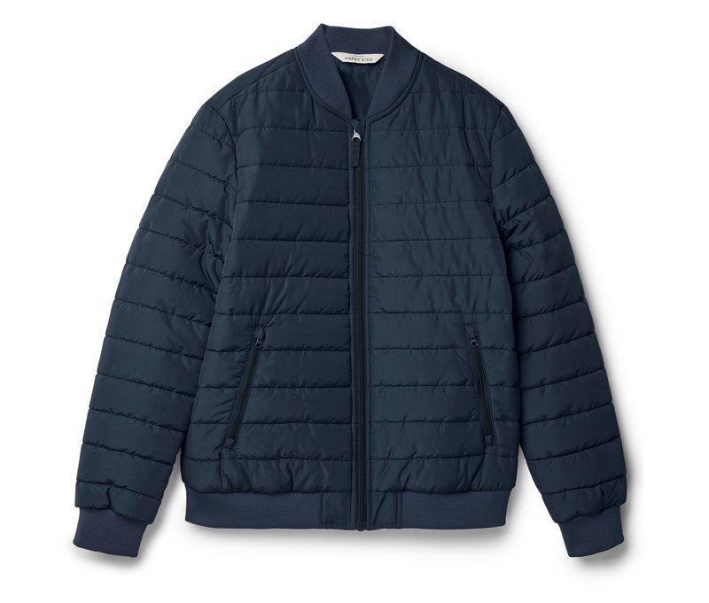 Tchibo - Kinder-Steppjacke im Bomberstyle - Gr. 170/176 - schwarz