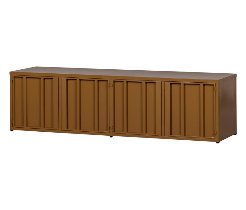 Tchibo - Woood Metall-TV-Schrank »Level« - 160x44x44cm - gelb - Stahl