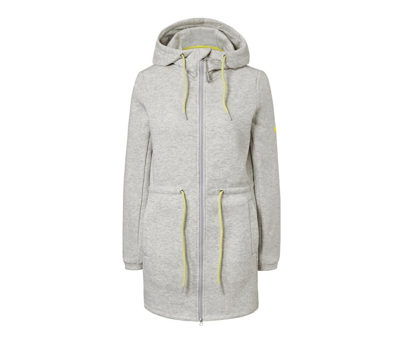 Tchibo - Sweatmantel - Damen - Gr. L - hellgrau