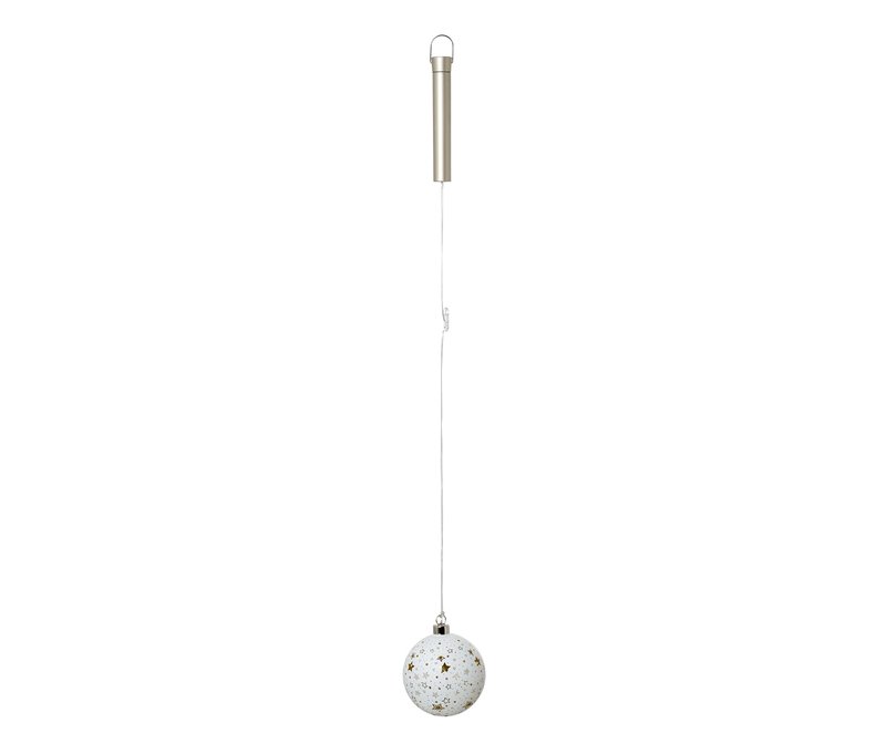 Tchibo - LED-Glaskugel - beige