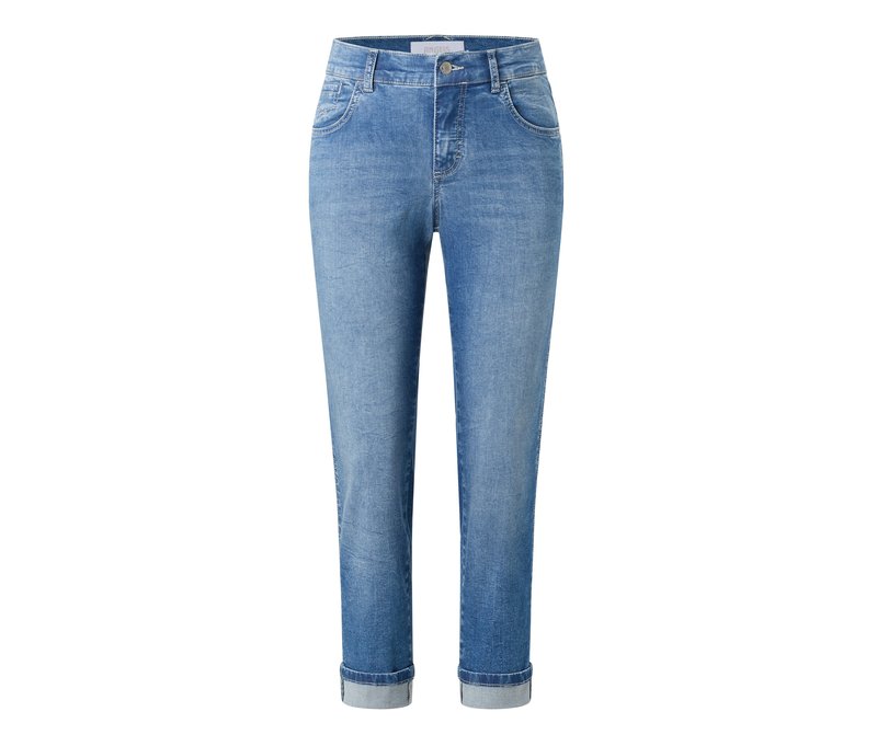 Angels Jeans »Darleen« Crop Turn Up 7/8 - Damen - Gr. 38 - blau