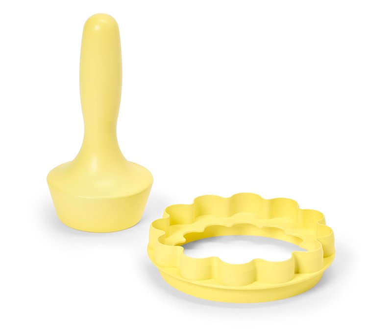 Tchibo - Teigförmchenformer - gelb