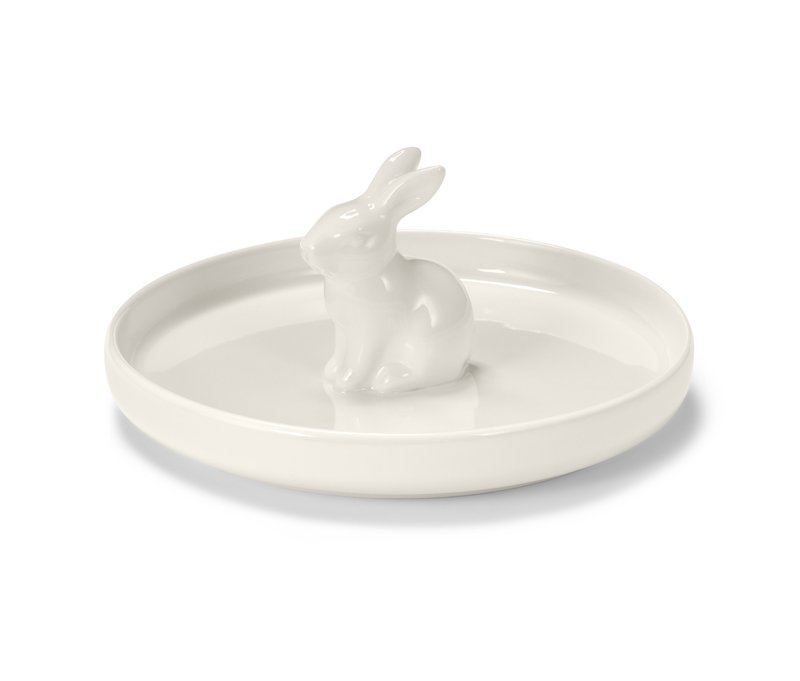 Tchibo - Teller mit Osterhase - creme