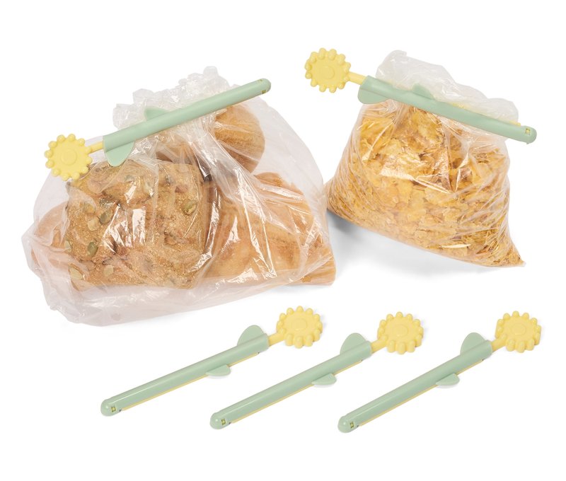 Tchibo - 5 Aromaclips in Blumenform - gelb