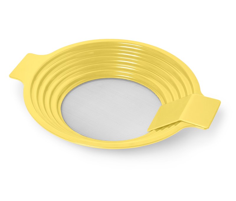 Tchibo - 2-in-1: Mehl- und Passiersieb - gelb