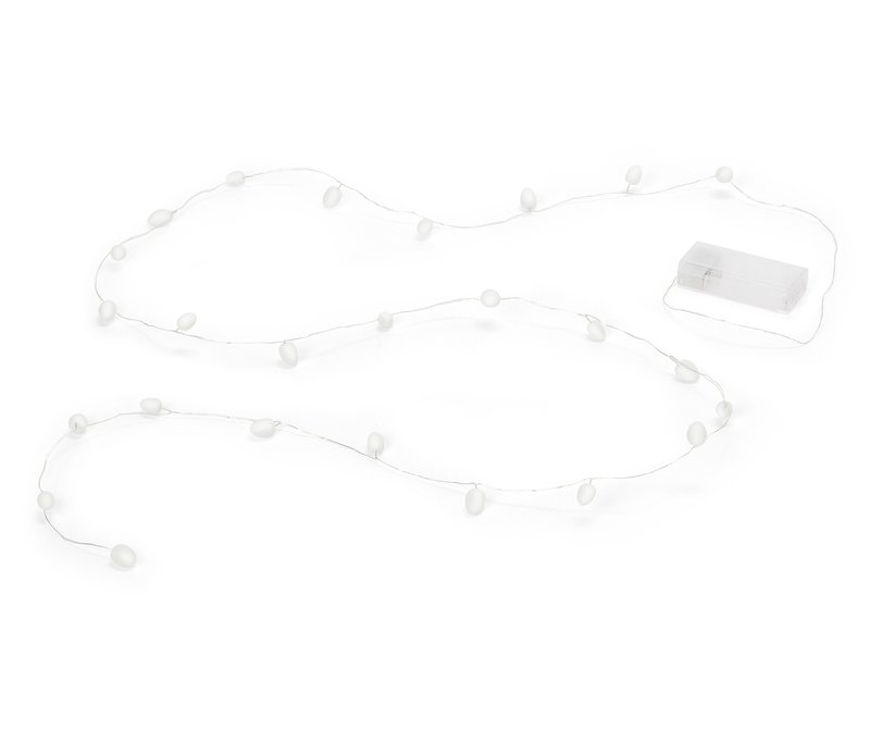 Tchibo - LED-Microlichterkette »Ostereier« - silber