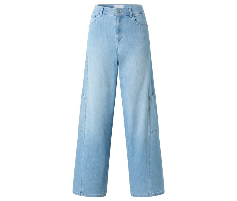 Angels Denim »Liva« Cargo Wide Leg - Damen - Gr. 46 - blau
