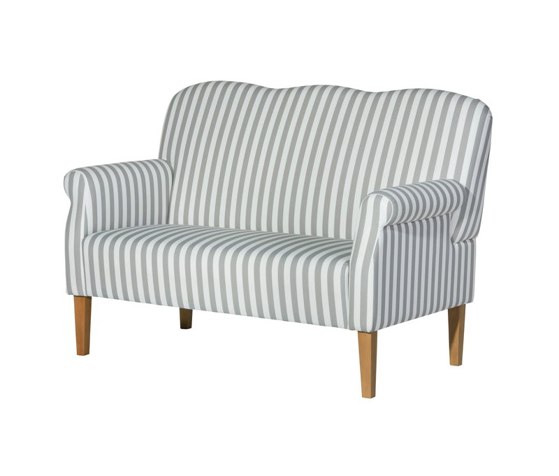 Tchibo - Küchensofa »Juuma« - 147x84x103cm - hellgrau - Polyester / Buchenholz / Holz